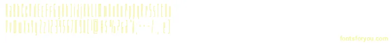 Phantaconcond-Schriftart – Gelbe Schriften