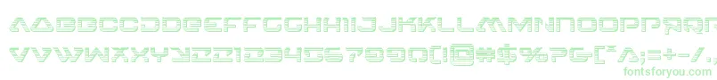 4114blasterv2chrome Font – Green Fonts on White Background