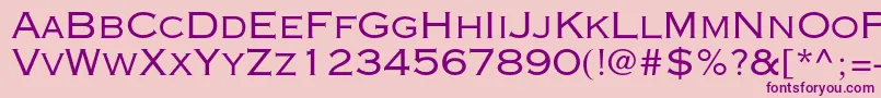 Copperplategothicstd32ab Font – Purple Fonts on Pink Background