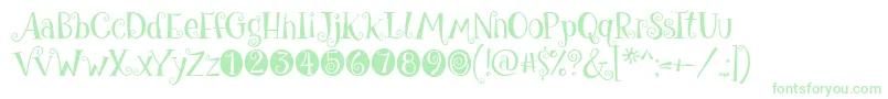 GiveMeSomeSugar Font – Green Fonts