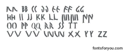 Schriftart Juliuscaesarblack