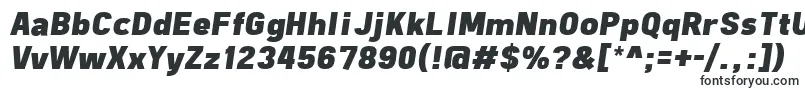 FreeroadBlackItalic Font – Neat Fonts