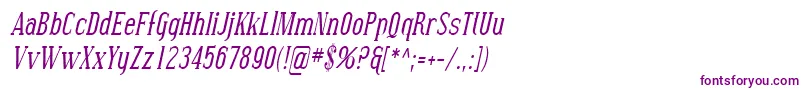 SfcovingtoncondItalic Font – Purple Fonts