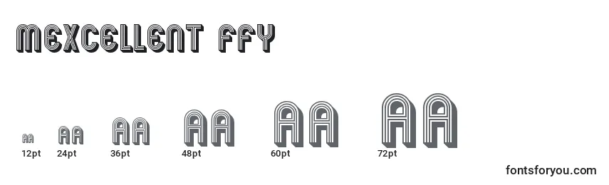 Mexcellent ffy Font Sizes