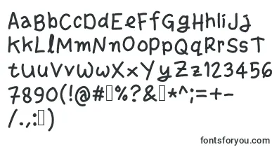 Gaplek font – handwritten Fonts