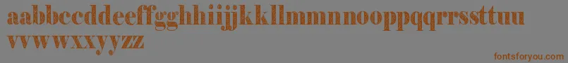 Filigrandemo Font – Brown Fonts on Gray Background