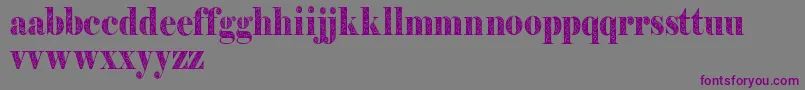 Filigrandemo Font – Purple Fonts on Gray Background