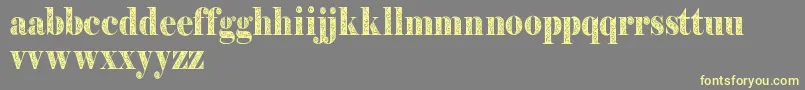 Filigrandemo Font – Yellow Fonts on Gray Background