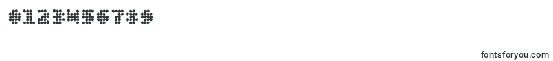 Dt 104 In Outbreak Font – Fonts for Numbers and Digits