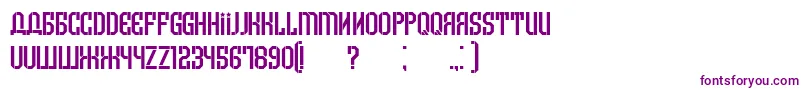 Armenia Font – Purple Fonts on White Background