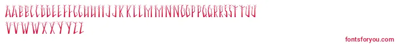 SeasonalTrees Font – Red Fonts