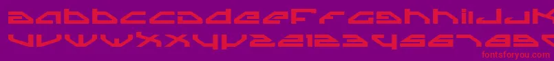 Spyv3be Font – Red Fonts on Purple Background