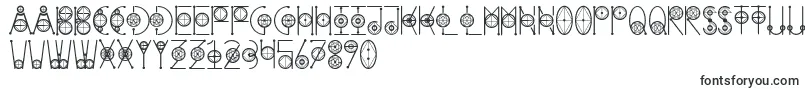 RoundGeometric-Schriftart – Designer-Schriften