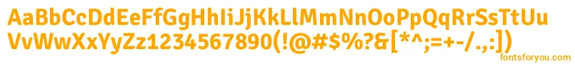 SignikaNegativeBold Font – Orange Fonts