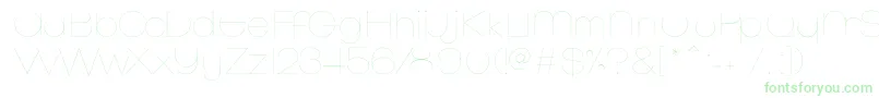 MonofredUltralight Font – Green Fonts
