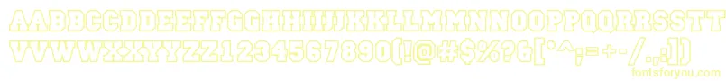 Campusoutlinec Font – Yellow Fonts