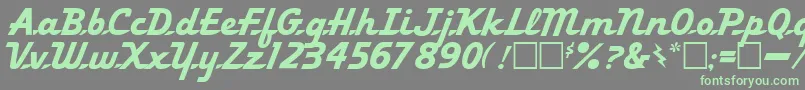 Подробнее о шрифте LakeForest Шрифт LakeForest – зелёные шрифты на сером фоне