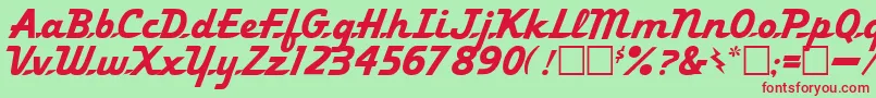 More about LakeForest Font LakeForest Font – Red Fonts on Green Background