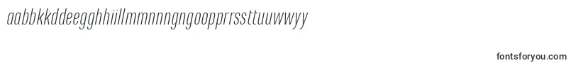 Шрифт MarianinaCnFyLightItalic – себуанские шрифты