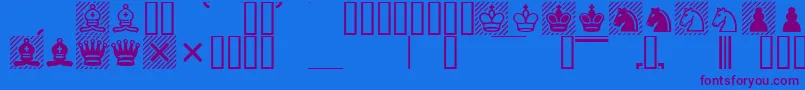 Casefont-fontti – violetit fontit sinisellä taustalla