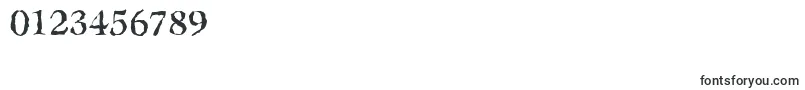 LeamingtonrandomRegular Font – Fonts for Numbers and Digits