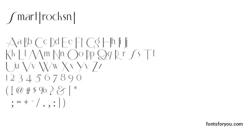 Smartfrocksnf (93338)-fontti – aakkoset, numerot, erikoismerkit