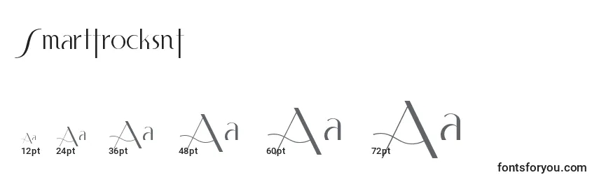 Größen der Schriftart Smartfrocksnf (93338)