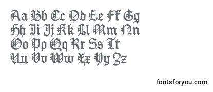 Обзор шрифта Gotenborgfraktur