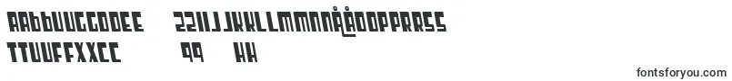 Fonte SfCosmicAgeCondensedOblique – fontes uzbeques