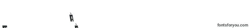 フォントSfCosmicAgeCondensedOblique – タイの文字
