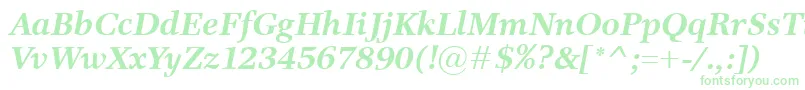 ResPublicaBolditalic Font – Green Fonts