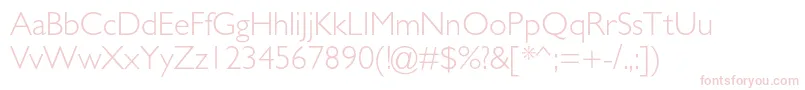Galslightc Font – Pink Fonts