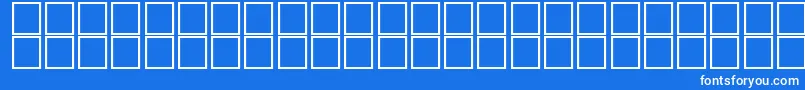 AlKharashiSalehMusmatMailNormal Font – White Fonts on Blue Background