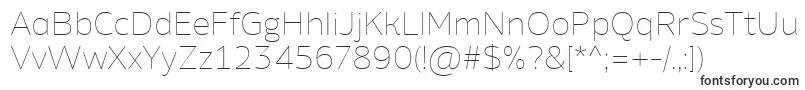 AminoAltThin Font – Fonts for Windows