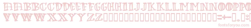 Green Font – Pink Fonts on White Background