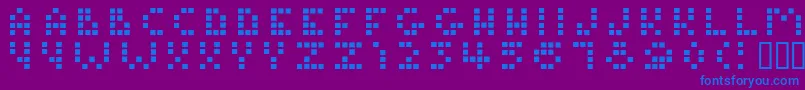 Lisätietoja TamagotchiNormal-fontista TamagotchiNormal-fontti – siniset fontit violetilla taustalla