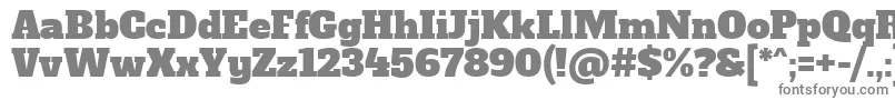 Шрифт AlfaslaboneRegular – серые шрифты