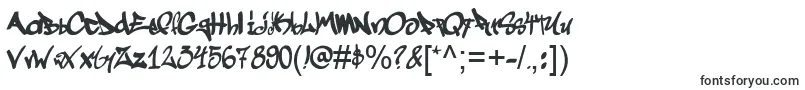 Graffogie Font – Tattoo Fonts