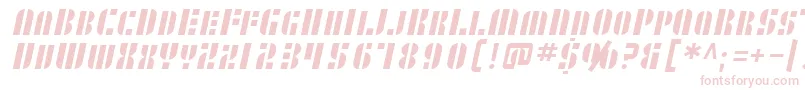 SfRetrospliceSc-fontti – vaaleanpunaiset fontit