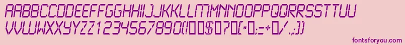 Más sobre la fuente Lcd2Normal fuente Lcd2Normal – Fuentes Moradas Sobre Fondo Rosa