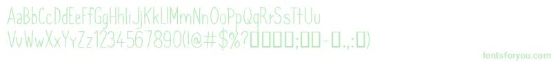 CfsimeonmarchessaultRegula-fontti – vihreät fontit