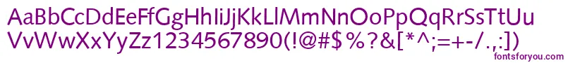 S841SansRegular Font – Purple Fonts