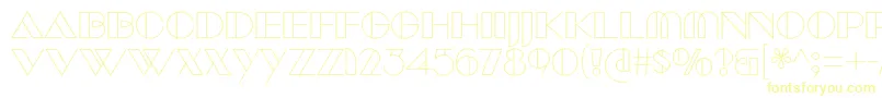 ManbowClear-fontti – keltaiset fontit