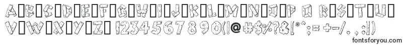 Шрифт Woody – шрифты, начинающиеся на W
