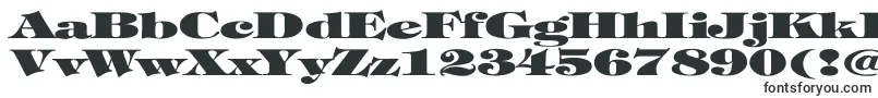 TiffanyHeavyNormalEx Font – Fonts for Adobe