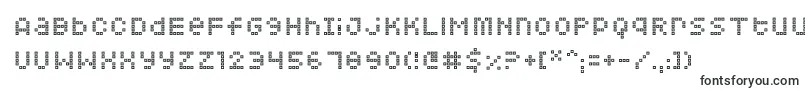 Шрифт Squarodynamic 07 – квадратные шрифты