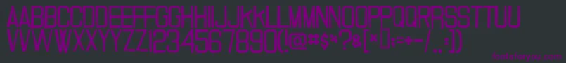 20.000dollarbail Font – Purple Fonts on Black Background