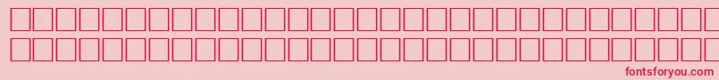 TimesromanitalRegular Font – Red Fonts on Pink Background