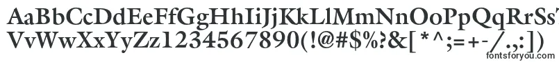 AggalleoncBold-fontti – jyrkät fontit