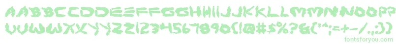 ProtoplasmBold Font – Green Fonts on White Background